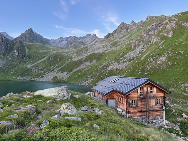 Le Chable to Cabane de Louvie on the Walker's Haute Route